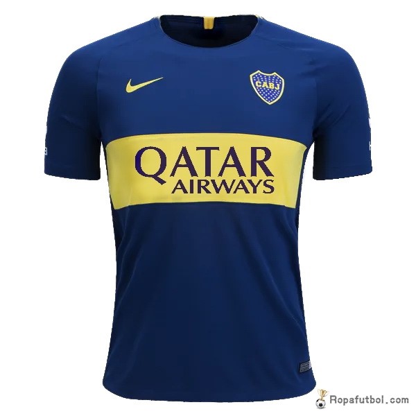 Camiseta Boca Juniors Replica Primera Ropa 2018/19 Azul